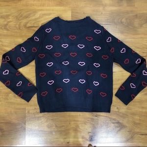 Topshop Hearts Sweater
